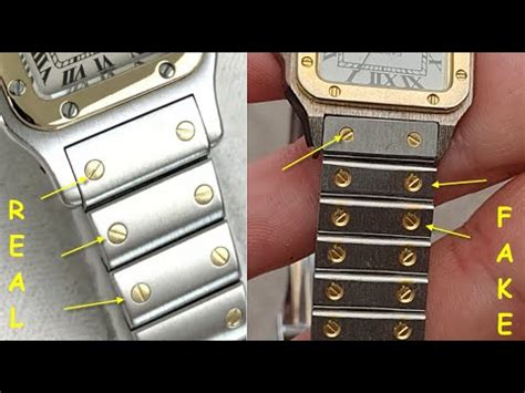 cartier panthere watch real vs fake|cartier watch vs real.